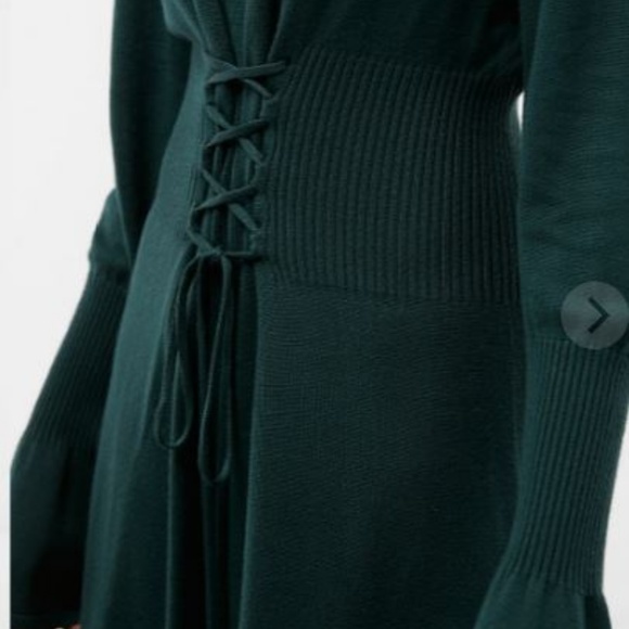 Express Corset Waist Sweater Dress - Picture 4 of 5